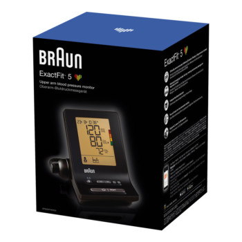 BRAUN BLUTDRUCKMESSGERÄT ExactFit5 Oberarm BP6200